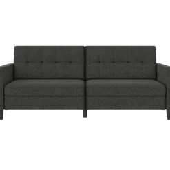 Hartford - 3-zits slaapbank in antraciet stof