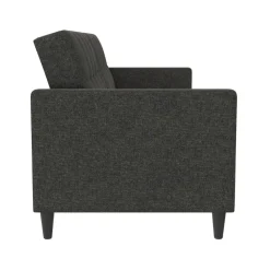 Hartford - 3-zits slaapbank in antraciet stof