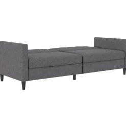 Hartford - 3-zits slaapbank in grijs stof