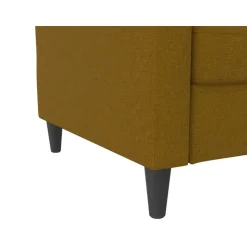 Hartford - 3-zits slaapbank in curry stof