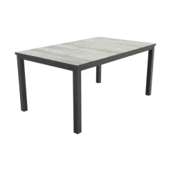 Hartman Comino dining tuintafel 163x105 cm. - Keramiek/Grijs