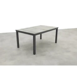 Hartman Comino dining tuintafel 163x105 cm. - Keramiek/Grijs