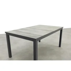 Hartman Comino dining tuintafel 163x105 cm. - Keramiek/Grijs