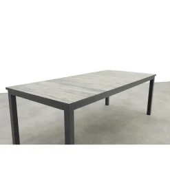 Hartman Comino dining tuintafel 223x105 cm. - Keramiek/Grijs