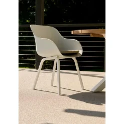 Hartman Le Soleil Element dining armstoel - Cotton white - 4 st.