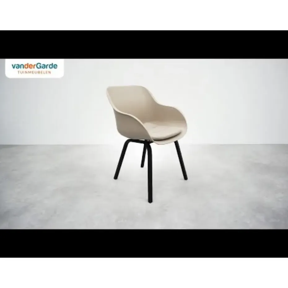 Hartman Le Soleil Element dining armstoel - Cotton white - 2 st.