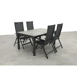 Hartman Napoli/Comino verstelbare tuinset (5-delig) - 163x105 cm