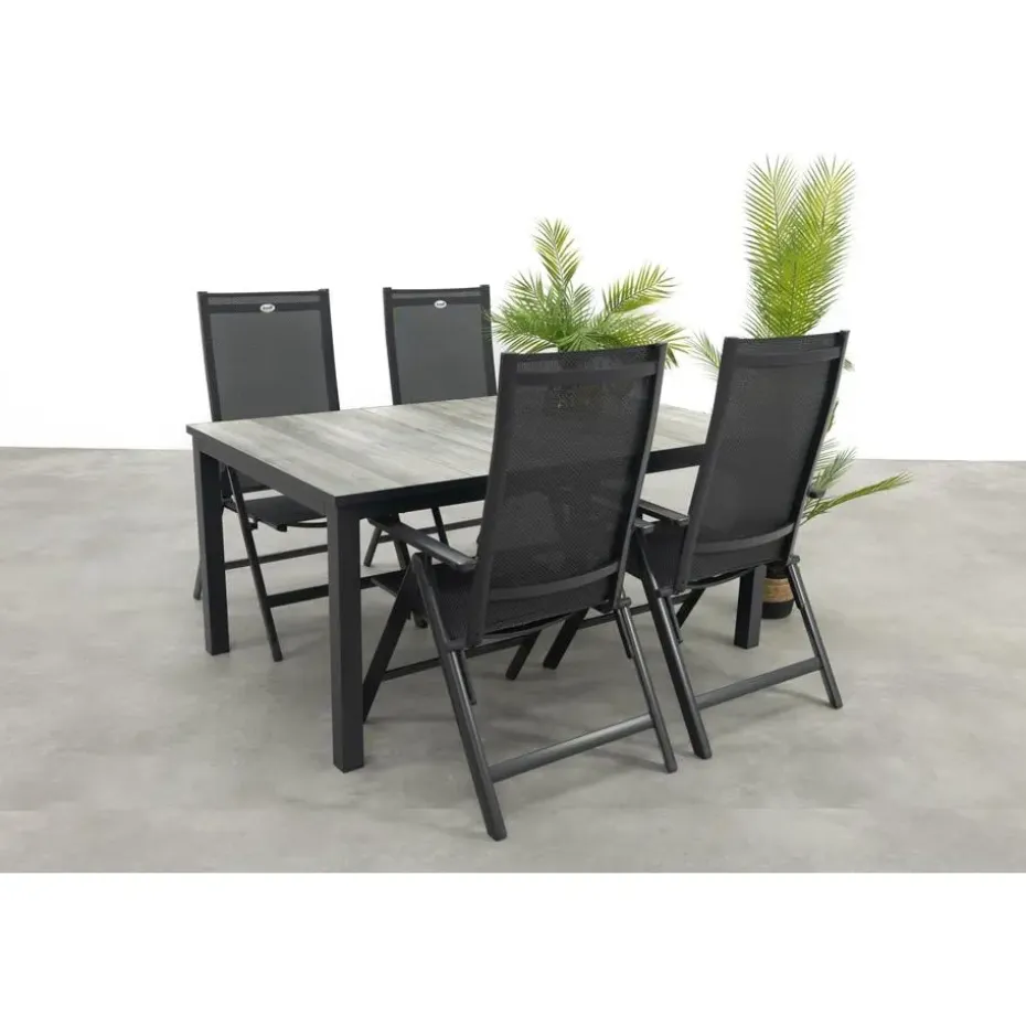 Hartman Napoli/Comino verstelbare tuinset (5-delig) - 163x105 cm