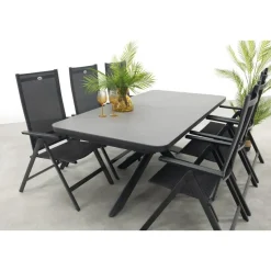 Hartman Napoli/Montreal verstelbare tuinset (7-delig) - 200-260x100 cm