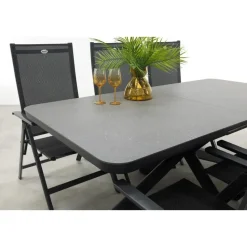 Hartman Napoli/Montreal verstelbare tuinset (7-delig) - 200-260x100 cm