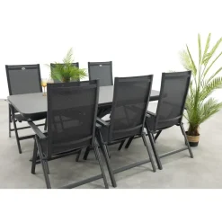 Hartman Napoli/Montreal verstelbare tuinset (7-delig) - 200-260x100 cm