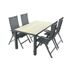 Hartman Napoli/Nola verstelbare tuinset 160x90 cm