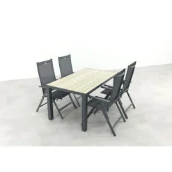 Hartman Napoli/Nola verstelbare tuinset 160x90 cm
