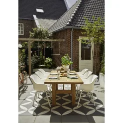 Hartman Sophie Element dining armstoel- wit - 4 st.