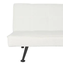 HASLE - Slaapbank 3-zits - Wit - Bouclé