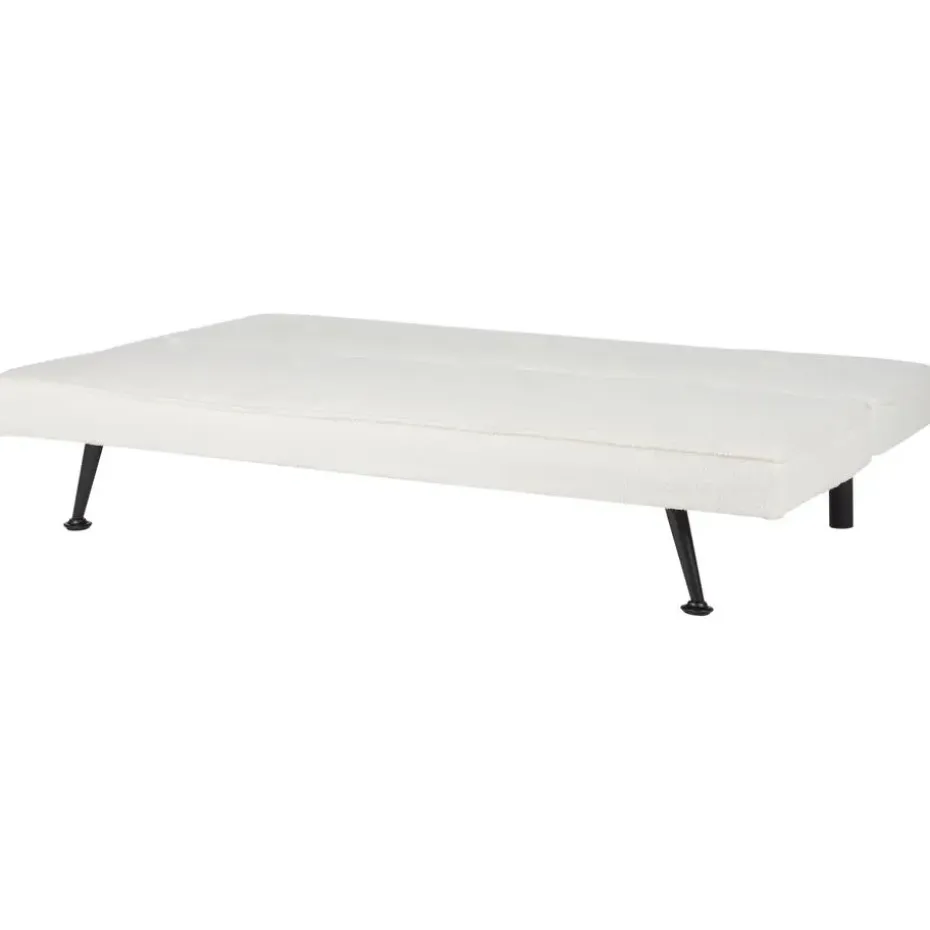 HASLE - Slaapbank 3-zits - Wit - Bouclé