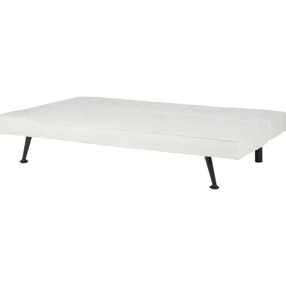 HASLE - Slaapbank 3-zits - Wit - Bouclé