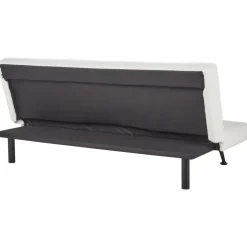 HASLE - Slaapbank 3-zits - Wit - Bouclé