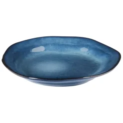 HAWTHORN - Serviesset van 16 - Blauw - Steengoed