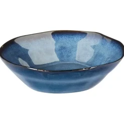 HAWTHORN - Serviesset van 16 - Blauw - Steengoed