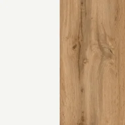 Held Wastafelkast Varese - 85 x 47 x 56 cm - Wotan Oak / White