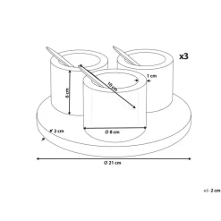 HERAKLION - Dienblad - Meerkleurig - Hout