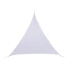 Hesperide Schaduwdoek Curacao - driehoekig - wit - 2 x 2 m