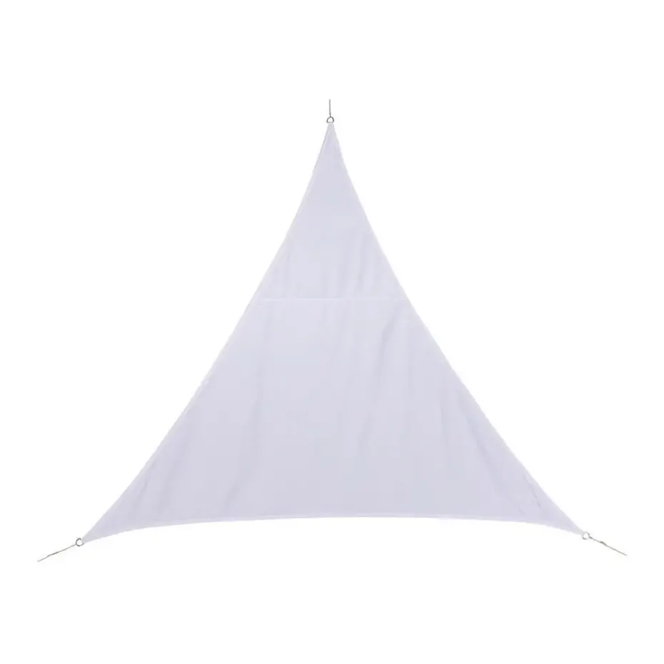 Hesperide Schaduwdoek Curacao - driehoekig - wit - 2 x 2 m