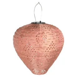 Hioshop Arna lantaarn oplaadbaar roze