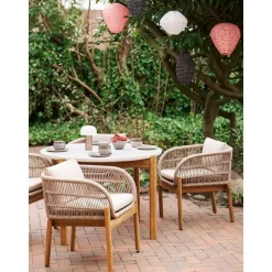 Hioshop Asa lantaarn oplaadbaar wit