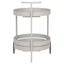 Hioshop Beja barwagen 2 planken grijs