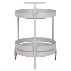 Hioshop Beja barwagen 2 planken grijs