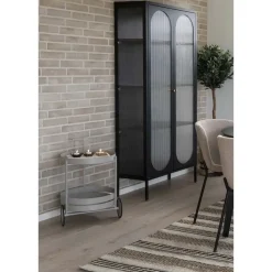 Hioshop Beja barwagen 2 planken grijs