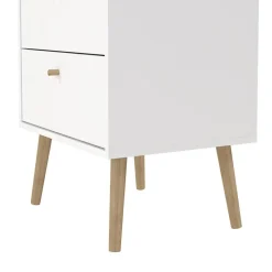 Hioshop Bodo kommode 5 lades wit