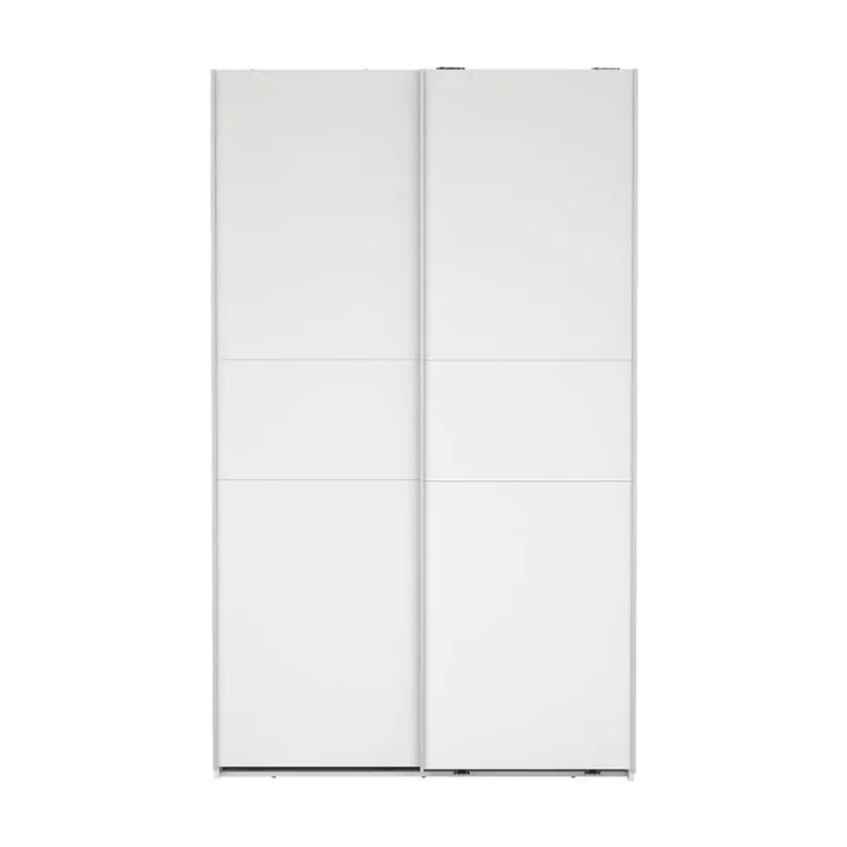 Hioshop Como schuifdeurkast 2 deuren 120x200cm wit
