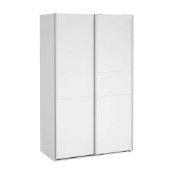 Hioshop Como schuifdeurkast 2 deuren 120x200cm wit