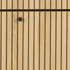 Hioshop Dylan schoenenkast 3 lades natuur