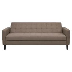 Hioshop Elva slaapbank met opbergruimte bruin