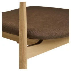 Hioshop Gina fauteuil eik- bruin