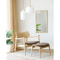 Hioshop Gina fauteuil eik- bruin