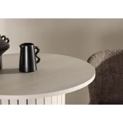 Hioshop Härön bartafel Ø70 cm whitewash