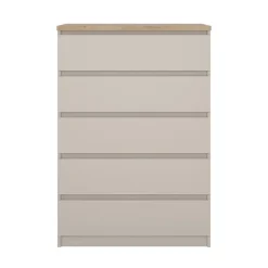 Hioshop Naia ladekast 5 lades eikdecor