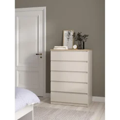 Hioshop Naia ladekast 5 lades eikdecor