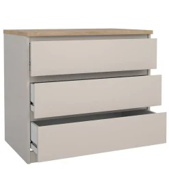 Hioshop Naia ladekast 3 lades eikdecor