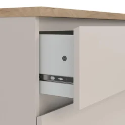 Hioshop Naia ladekast 3 lades eikdecor