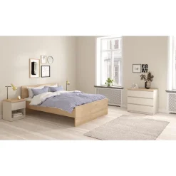 Hioshop Naia ladekast 3 lades eikdecor