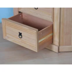 Hioshop New Mexico hoekkast vitrine grenen