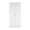 Hioshop North kledingkast 2 deuren wit