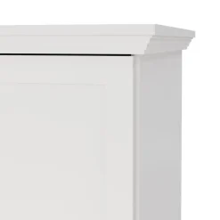 Hioshop North kledingkast 2 deuren wit