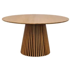 Hioshop Osaka eetkamertafel Ø140cm eik